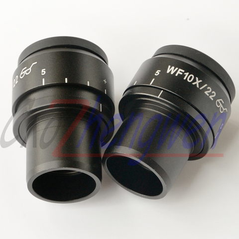 FYSCOPE 10x Zoom стерео микроскоп, крупный окуляр, широкий окуляр с регулируемой областью зрения, зеленая пленка ► Фото 1/2