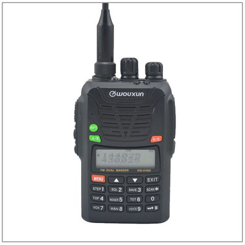 KG-UV6D VHF UHF двухдиапазонное радио 136,000-174,995 МГц и 400,000-479,995 МГц FM-приемопередатчик ► Фото 1/1