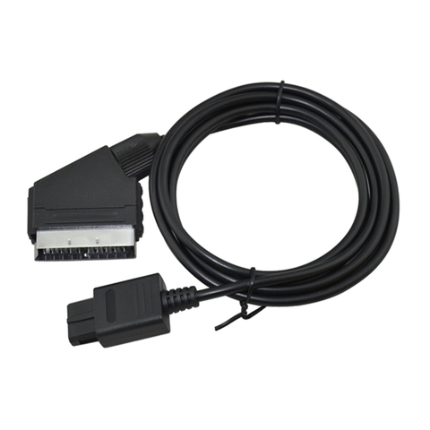 A/V ТВ Видео игра кабель Scart кабель для Nintendo SNES для консоли Gamecube и N64 совместимый с системой NTSC ► Фото 1/6