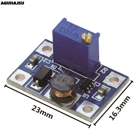 5 шт./лот, 2-24 В до 2-28 в, 2 а, с регулируемым пошаговым модулем SX1308, повышающий преобразователь для комплекта «сделай сам» ► Фото 1/1