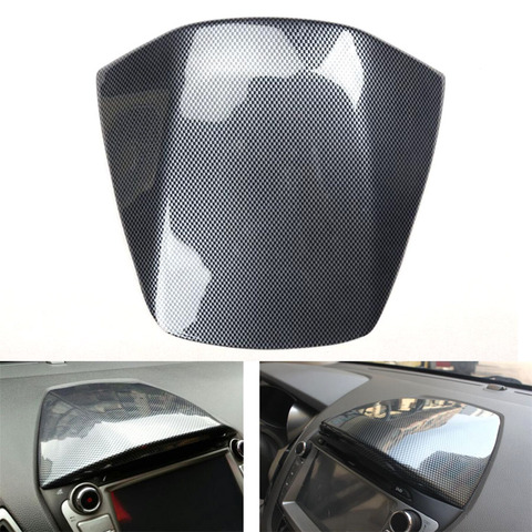 Новая Автомобильная консоль YAQUICKA из углеродного волокна, инструмент GPS навигация верхняя крышка отделка Стайлинг для Hyundai IX35 2010-2015 ► Фото 1/5