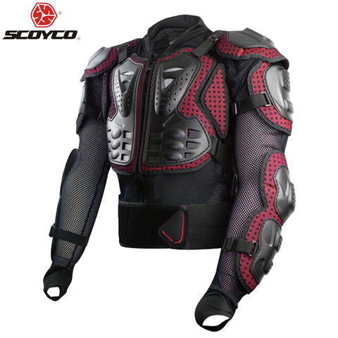 Оригинальная защита для мотоциклистов Scoyco AM02-2, защита для спины и груди ► Фото 1/5