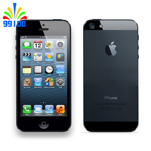 Оригинальный мобильный телефон Apple iPhone 5, разблокированный, iOS, двухъядерный, 4,0 дюйма, камера 8 Мп, Wi-Fi, GPS, б/у телефон, бесплатный подарок ► Фото 1/4