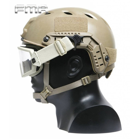 FMA набор быстроразъемных зажимов для шлема, для пейнтбола, пейнтбола, Airsoft, тактический бой, крепление для шлема ► Фото 1/6