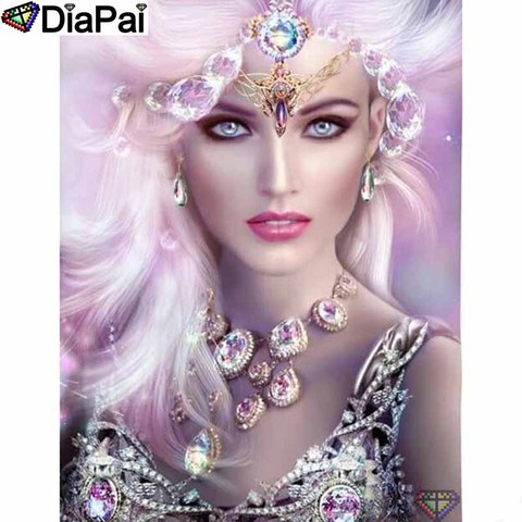 Алмазная вышивка DIAPAI 5D, алмазная живопись 100% полностью квадратной/круглой формы, алмазная вышивка, вышивка крестиком, 3D декор A22293 ► Фото 1/6