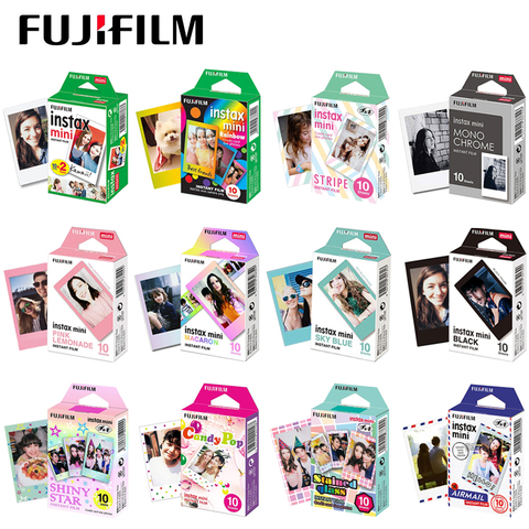 Fujifilm Instax Mini пленка на выбор фоторамка 10-100 лист фотобумага для Instax Mini 11 9 Instant 70 90 LiPlay пленка камера ► Фото 1/6