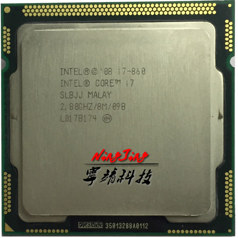 Процессор Intel Core 1156 i7 860 2,8 ГГц, четырехъядерный процессор 8M 95W LGA, свяжитесь с продавцом i7 870 ► Фото 1/1