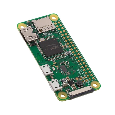 Новый RPI0 Raspberry Pi Zero W беспроводной Pi 0 с WIFI и Bluetooth 1 ГГц ЦП 512 МБ ОЗУ Linux OS 1080P HD Бесплатная доставка ► Фото 1/4