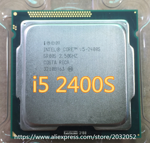 Intel Core i5-2400S I5 2400S i5 2400S (2,5 ГГц/6 МБ/4 ядра/Socket 1155/5 GT/s DMI), рабочий стол, 100% бесплатная доставка ► Фото 1/1