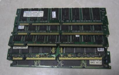 100% ОК оригинальная 168Pin dimm память SDRAM PC133 128 МБ ОЗУ для настольной материнской платы Промышленная материнская плата SD 128M ОЗУ ► Фото 1/1