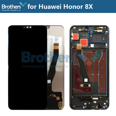ЖК-экран для Huawei Honor 8X, ЖК-дисплей для Honor8X, ЖК-дисплей в сборе, вид 10 Lite, фотография, цифровой преобразователь сенсорного экрана ► Фото 1/6