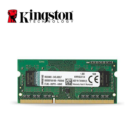 Оперативная память Kingston для ноутбука, 4 Гб, DDR3, 1600 МГц, 4 Гб, CL11, 204pin, 1,35 в ► Фото 1/1