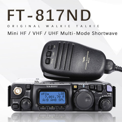 Подходит для YAESU FT-817ND Ultra-Small HF / VHF / UHF многорежимный портативный автомобильный радиопередатчик ► Фото 1/1