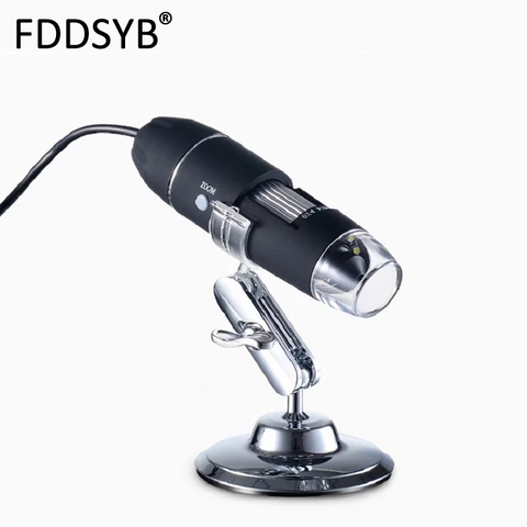 Цифровой USB микроскоп, светодиодный электронный эндоскоп 500X 1000X 1600X 8 ► Фото 1/6