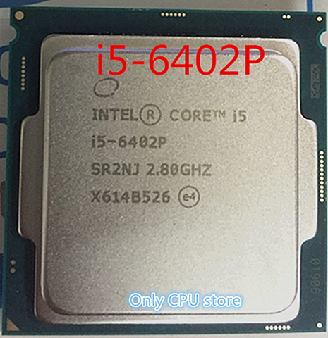Центральный процессор lntel Core i5 6402P, 2,8 ГГц, четырехъядерный, для настольных ПК, разные детали ► Фото 1/1