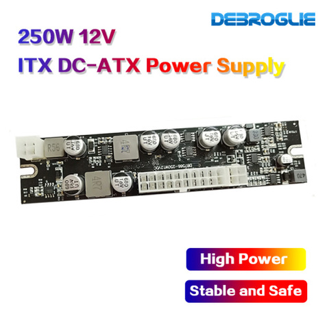 Мини-блок питания ITX Pico, 12 В постоянного тока, 250 Вт ► Фото 1/5