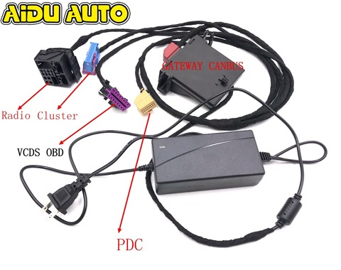 MIB 2 PRO радио модуль PDC кластер тест-код инструменты для VW CAR MQB PQ35 46 RCD510 RCD330 RNS510 187A 187B ► Фото 1/4