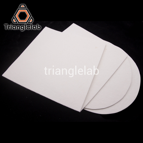 Теплоизоляция Trianglelab толщиной 3 мм, 3D-принтер, нагревательный блок, изоляционный хлопок для TEVO Reprap Ultimaker Makerbot ► Фото 1/4