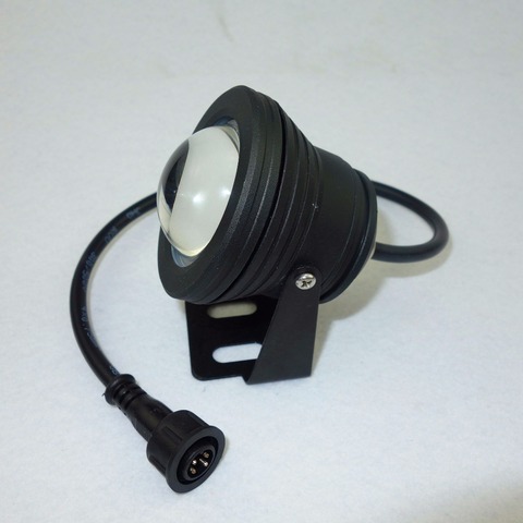 Светодиодный прожектор WS2811 высокой мощности, 3 Вт, управляемый RGB, адресуемый, IP66 ► Фото 1/5
