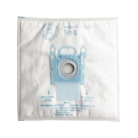 Мешки для пылесоса Bosch, 1 шт., тип G, для Bosch & SIEMENS BSG6 BSG7 BSGL3126 GL30, сменный мешок для мусора ► Фото 1/6