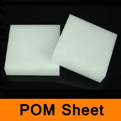 POM лист полиоксиметиленовая пластина CNC модель доска DIY сырье все размеры в наличии белый цвет ► Фото 1/3