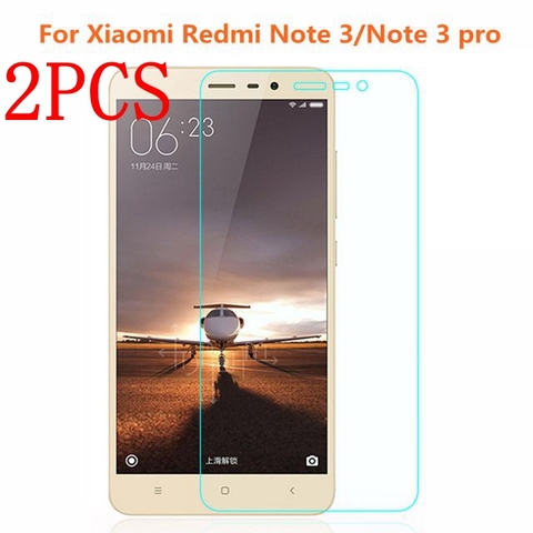 Закаленное стекло для Xiaomi Redmi Note 3, 2 шт., защитная пленка из закаленного стекла для Redmi Note 3 Pro ► Фото 1/1