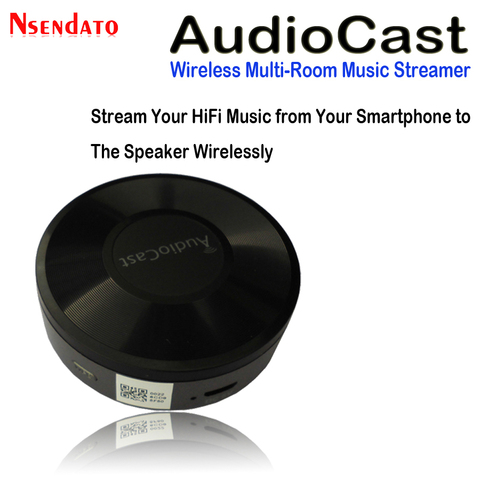 M5 AudioCast Airplay Wifi музыкальный аудиоприемник 2,4G WIFI Hifi музыка DLNA Airplay адаптер Spotify беспроводной звуковой стример ► Фото 1/6