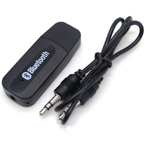 Оптовый USB беспроводной Bluetooth музыкальный стереоприемник, адаптер AMP Dongle, аудио домашний динамик 3,5 мм ► Фото 1/6