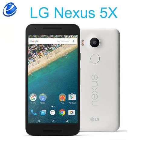 Оригинальный разблокированный смартфон LG Nexus 5X H791, 5,2 дюйма, LTE, 4G, шестиядерный, 2 Гб ОЗУ, 16/32 Гб ПЗУ, камера 13,0 МП, 1080P, Android 6,0 ► Фото 1/1