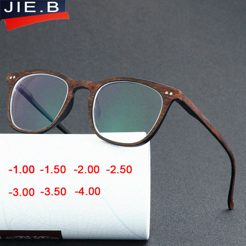 Очки JI E.B в стиле ретро для мужчин и женщин, популярные оптические аксессуары для зрения при близорукости, для студентов, в оправе-1,0-1,5-2,0-2,5-3,... ► Фото 1/3