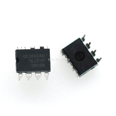 10 шт./лот UC3842 UC3842B UC3842BN UC3842AN uc3842 DIP-8 DIP PWM, импульсный преобразователь питания ► Фото 1/1