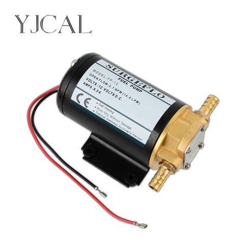 FP-12 12V 24V DC шестеренчатый масляный Топливный Насос самовсасывающий микро-всасывающий дизельный насос быстрая присоска смазочный мини-фильт... ► Фото 1/6