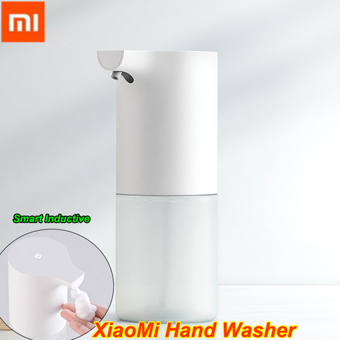 100% Оригинальный автоматический дозатор мыла Xiaomi Mijia, автоматический диспенсер мыла для рук с инфракрасным датчиком 0,25 с для умного дома ► Фото 1/6