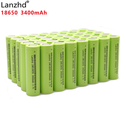 40 шт., 100% оригинальные литий-ионные аккумуляторные батареи INR18650 30 а для Samsung 18650, 3,7 в, 3400 мач, INR18650, 30Q ► Фото 1/4