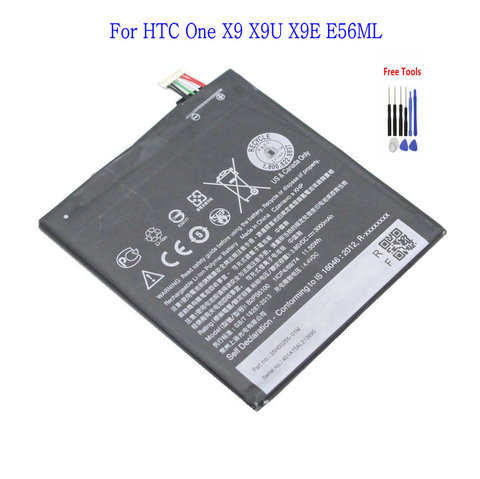 1x3,85 В 3000 мАч B2PS5100 Сменный аккумулятор для HTC One X9 X9U X9E E56ML Desire 10 Pro D10W батареи + набор инструментов для ремонта ► Фото 1/6