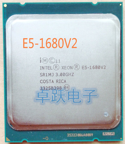 Оригинальный процессор Intel Xeon V2, 3,0 ГГц, 8 ядер, 25 Мб, SmartCache FCLGA2011, 130 Вт, 22 нм, процессор, бесплатная доставка ► Фото 1/1