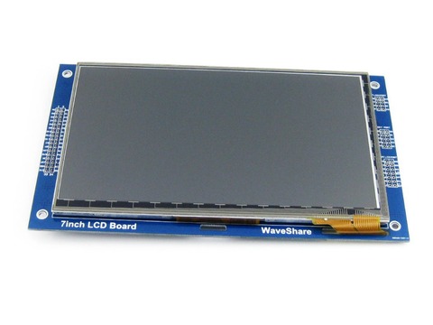 Waveshare 7-дюймовый емкостный сенсорный ЖК (C) 800*480 многоцветной графический ЖК-дисплей I2C Сенсорная панель интерфейс TFT ЖК-экран ► Фото 1/4
