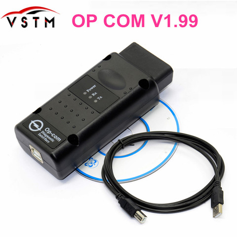Диагностический сканер с чипом PIC18F458, 2022 V1.99 OPCOM V1.59 V1.70 OP COM V1.78 OPCOM V1.95 для Opel OBD2 ► Фото 1/6
