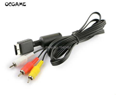 OCGAME высококачественный 1,8 м RCA TV кабель AV lead Sound Video для Playstation 2 3 PS2 PS3 ► Фото 1/4