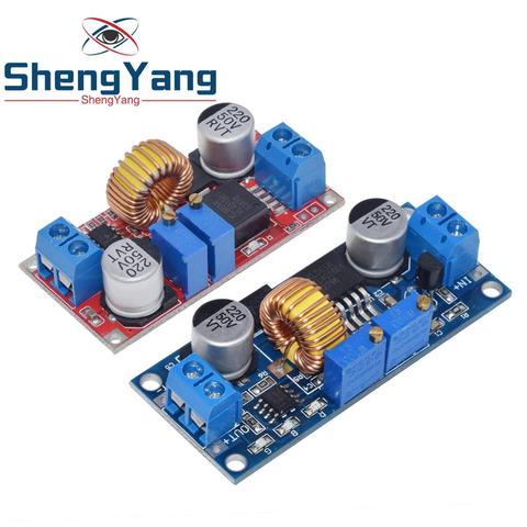 ShengYang 5A DC В DC CC CV литиевая батарея, понижающая плата для зарядки, светодиодный Преобразователь мощности, понижающий модуль для литиевого зарядного устройства XL4015 ► Фото 1/5
