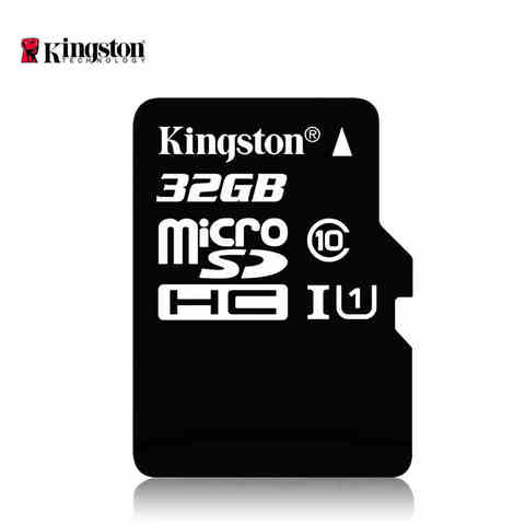 Карта памяти Kingston microSD Class 10, 16 ГБ, 32 ГБ, 64 ГБ, 128 ГБ, 256 ГБ, класс 4, 8 ГБ, оригинальная карта TF ► Фото 1/1