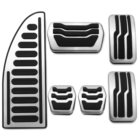 Набор автомобильных накладок на ножную педаль для Ford Focus 2 3 4 MK2 MK3 MK4 RS ST Kuga Escape ► Фото 1/5