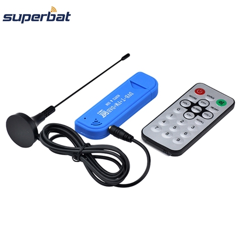 Superbat 75 Ом FM + DAB USB DVB-T RTL2832U + R820T2 120 см кабель MCX Разъем Антенна Комплект USB 2,0 вход ► Фото 1/5