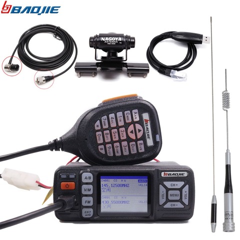 Baojie BJ-318, Автомобильная рация, Двухдиапазонная VHF UHF мобильное радио 20/25 Вт 10 км, двухстороннее радио 10 км, обновление BJ-218 Z218 ► Фото 1/6