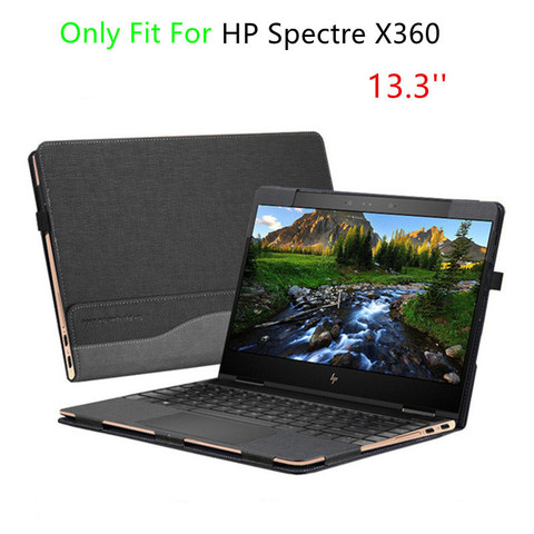 Съемный чехол для ноутбука Hp Spectre X360 13,3 дюйма, противоударный чехол из искусственной кожи, защитный чехол с новым креативным дизайном ► Фото 1/6