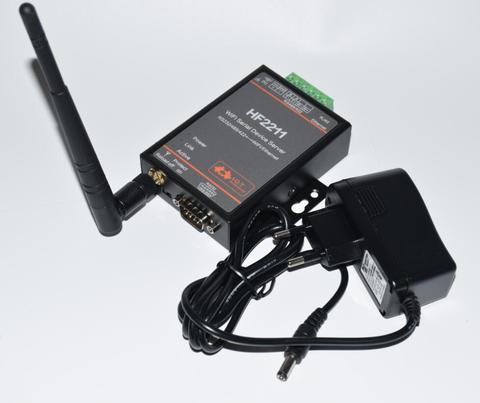 Модульный преобразователь HF2211 для передачи данных с последовательным преобразователем в WiFi RS232/RS485/RS422 в WiFi/Ethernet для промышленной автоматиз... ► Фото 1/5