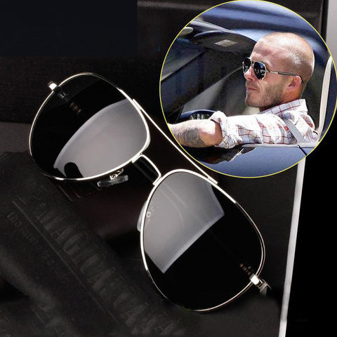 Поляризационные солнцезащитные очки для мужчин 2022 uv400 Высокое качество авиационные фотохромные очки для вождения большие oculos masculino de sol ► Фото 1/6