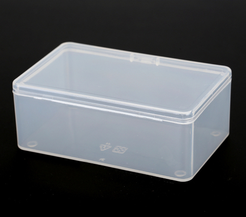 Прозрачный пластиковый ящик для хранения, Упаковка для продуктов, чехол для туалетной бумаги, мини-Чехол, Размер 10,5*6,5*4 см ► Фото 1/5