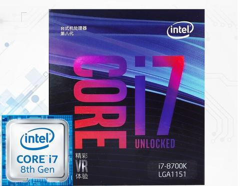 Новый оригинальный процессор Intel Core, процессор i7 8700K в штучной упаковке, 3,70 ГГц, LGA1151, 14 нм, 6 ядер, Доставка в течение 1 дня, бесплатная доставка ► Фото 1/1
