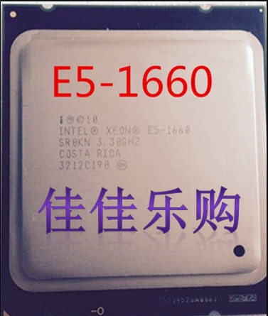 Процессор Intel Xeon E5 1660 SR0KN, 3,3 ГГц, 6 ядер, 15 Мб кэш-памяти, сокет 2011, процессор E5 1660 ► Фото 1/1